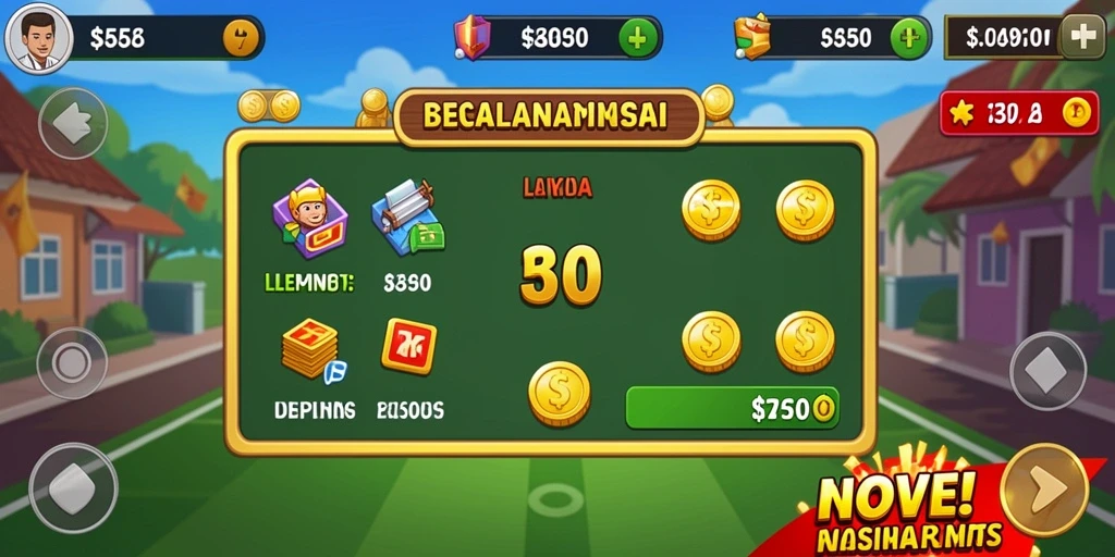 Pemandangan latar belakang yang indah dan terperinci.