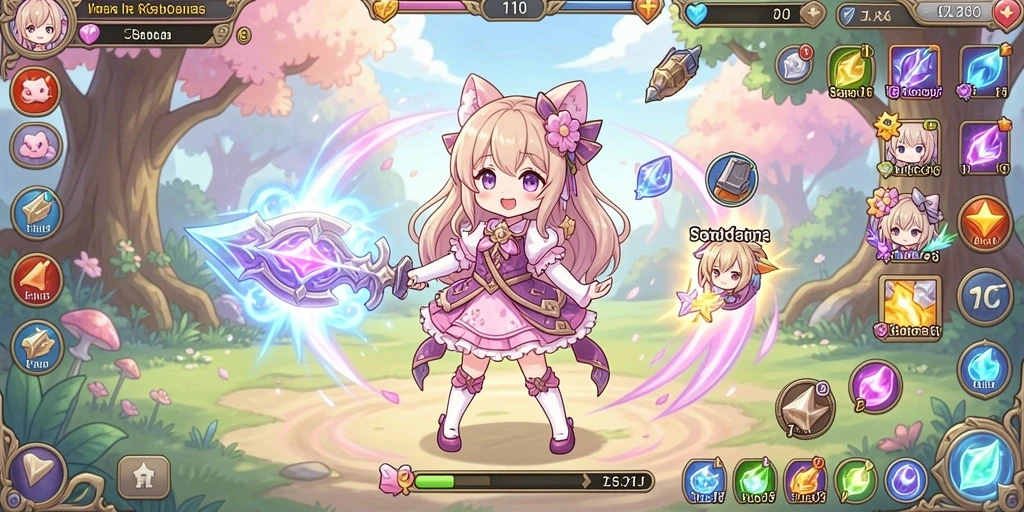 Screenshot game mini yang seru untuk dimainkan bersama.
