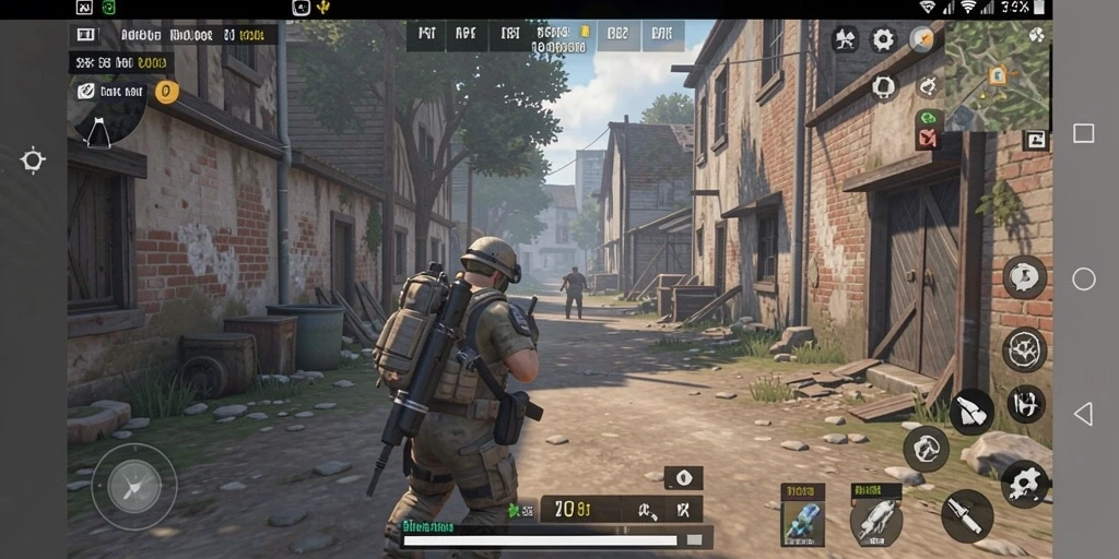 Momen seru saat bermain multiplayer bersama teman.