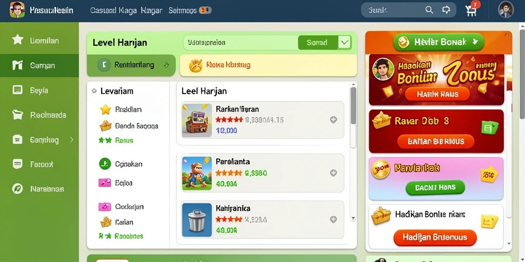 Screenshot menampilkan komunitas yang aktif dalam permainan OKWIN.