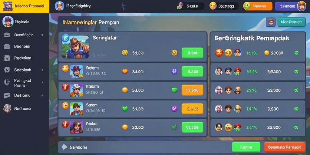 Skrin pembaruan fitur baru yang menarik.